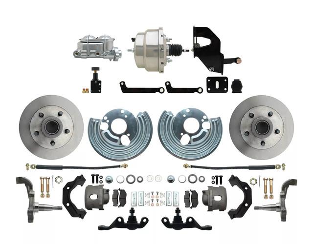Fits Dodge Dart A Body Disc Brake Conversion Kit Wheels Size 5x4 Chrome Booster