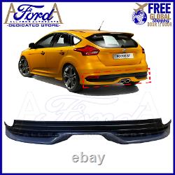 Fits Focus 15 16 17 18 Rear Bumper Cover Valance Kit St Conversion 5dr Hatchback