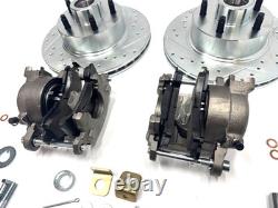 Fits Ford Crestline 1950 1953 Front Disc Brake Conversion Kit Drilled 5x4.5