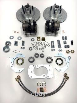 Fits Ford Crestline 1950 1953 Front Disc Brake Conversion Kit Drilled 5x4.5