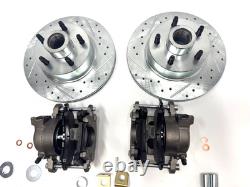 Fits Ford Crestline 1950 1953 Front Disc Brake Conversion Kit Drilled 5x4.5