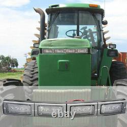 Fits John Deere 55-60 Series Tractor LED Hood Light Conversion Kit 4 Lights 80W