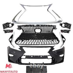 Fits Lexus ES350/ES300h 2016-2018 Front Bumper Conversion Kit Cover LS Style