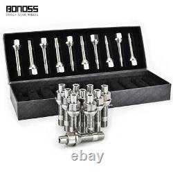 Fits Maserati & Lamborghini & Volvo Titanium Stud conversion 14x1.5-14x1.5 Nuts