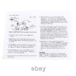 Fits for Dodge A B E Body 1962-1974 8 Dual Power Brake Booster Conversion Kit