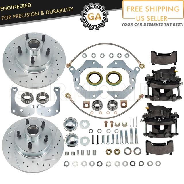 For 1949-53 Ford And Mercury Cars New 11 Inch Disc Brake Conversion Kit Fits