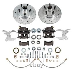 For 1954 1955 1956 Ford Cars 11 Inch Disc Brake Conversion Kit Fits New