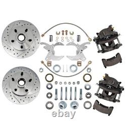 For 1954 1955 1956 Ford Cars 11 Inch Disc Brake Conversion Kit Fits New