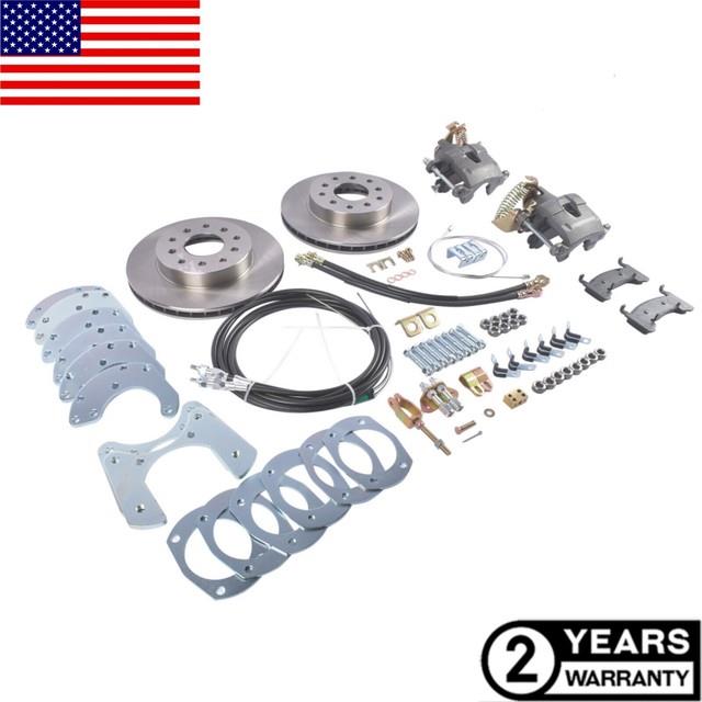 For 8 Inch & 9 Inch Ford Complete Disc Brake Conversion Kit, Pre-1980 Fit