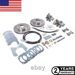 For 8 Inch & 9 Inch Ford Complete Disc Brake Conversion Kit, Pre-1980 Fit