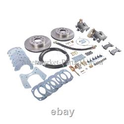 For 8 Inch & 9 Inch Ford Complete Disc Brake Conversion Kit, Pre-1980 Fit