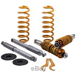 For Lincoln Navigator 4WD 98-02 4 Wheel Air to Coil Springs Shock Conversion Kit