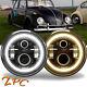 For Vw Beetle Classic 7 Inch Led Headlights Upgrade Hi/low Beam Round Kit Cree