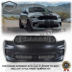 Front Bumper Conversion Kit Fits 2011-2020 Dodge Durango Up to 2021+ SRT Style