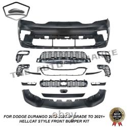 Front Bumper Conversion Kit Fits 2011-2020 Dodge Durango Up to 2021+ SRT Style