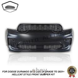 Front Bumper Conversion Kit Fits 2011-2020 Dodge Durango Up to 2021+ SRT Style