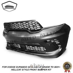 Front Bumper Conversion Kit Fits 2011-2020 Dodge Durango Up to 2021+ SRT Style