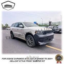 Front Bumper Conversion Kit Fits 2011-2020 Dodge Durango Up to 2021+ SRT Style