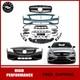 Front Bumper Cover Conversion Kit Fits 2013-2019 Benz W117 Cla Upgrade To Cla 45