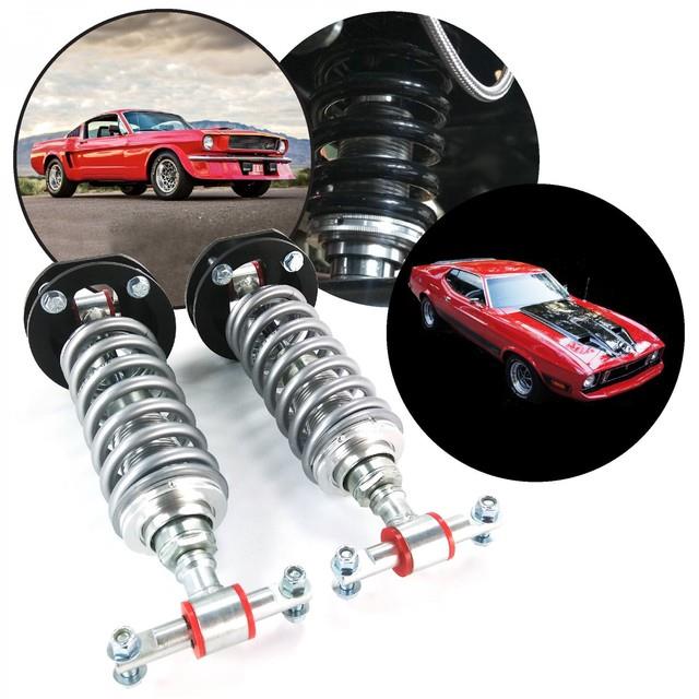 Front Coilover Shock Conversion Kit Fits Ford 1964-73 Mustang Big Block Bbf Mel