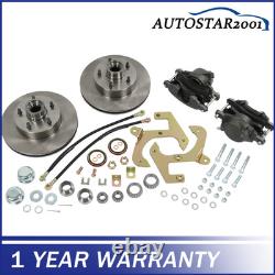 Front Disc Brake Conversion Kit 5 on 4.75 Fits 1949-54 Chevy Corvette 1953-1962