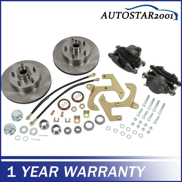 Front Disc Brake Conversion Kit 5 On 4.75 Fits 1949-54 Chevy Corvette 1953-1962