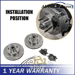 Front Disc Brake Conversion Kit 5 on 4.75 Fits 1949-54 Chevy Corvette 1953-1962