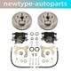 Front Disc Brake Conversion Kit Fits 1955-1957 Chevy Car