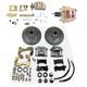 Front Power Disc Brake Conversion Kit Drilled Rotors Fits Chevrolet 1959-1964