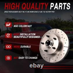 Front power disc brake conversion kit drilled rotors For 1959 1964 Chevrolet