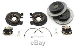 G2 Axle & Gear Rear Disc Brake Conversion Kit with Rotors Fits Jeep TJ LJ YJ XJ