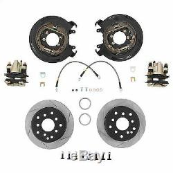 G2 Rear Disc Brake Conversion Kit withE-Brake Cables Fits ZJ GRAND CHEROKEE 93-98