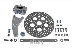 GMA Anodized Rear Caliper Conversion Kit and 11-1/2 Disc fits Harley-Davidson