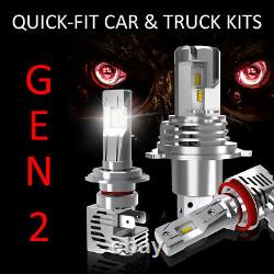 H1 LED Conversion Kit QUICK-FIT GEN2 Car Headlamp Bulb Upgrade Kits