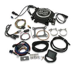 Holley 550-511 Sniper EFI Fuel Injection Conversion Kit fits all V8's Black