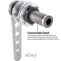 Hot Rod Cowl Steering Conversion Kit For Fits Mopar Steering Box