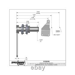 Hot Rod Cowl Steering Conversion Kit For Fits Mopar Steering Box