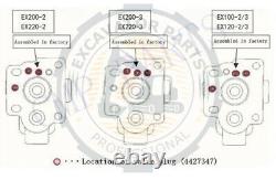 Hydraulic Conversion Kit fits Hitachi EX100-2 EX100-3 EX120-2/3 with Instruction