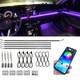 Interior Ambient Rgb Color Shift Lighting Conversion Kit Fits 19-23 Ram 1500