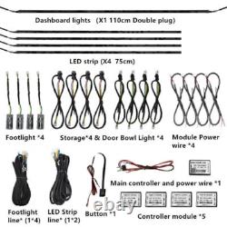 Interior Ambient RGB Color Shift Lighting Conversion Kit Fits 19-23 Ram 1500
