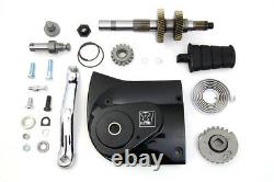 Kick Starter Conversion Kit Black fits Harley-Davidson