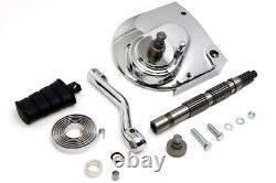 Kick Starter Conversion Kit Chrome fits Harley-Davidson motorcycles