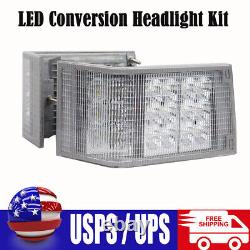 LED Conversion Headlight Kit RH & LH fits Case IH Tractor 7110,7120,7130,8910