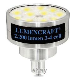 LED Conversion for Maglite Flashlight 2,200 Fits 3-4 D cell, 12 LED LED Conversion for Maglite Flashlight 2,200 Fits 3-4 D cell, 12 LED
