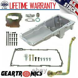 LS Swap Aluminum Oil Pan Retrofit Kit Low Profile For LS1 LS2 LS3 4.8 5.3 6.0 US