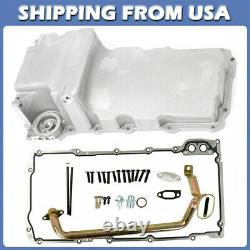 LS Swap Aluminum Oil Pan Retrofit Kit Low Profile For LS1 LS2 LS3 4.8 5.3 6.0 US