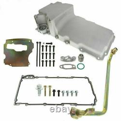 LS Swap Aluminum Oil Pan Retrofit Kit Low Profile For LS1 LS2 LS3 4.8 5.3 6.0 US