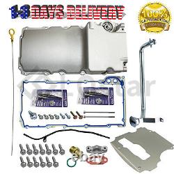 LS Swap Retrofit Oil Pan Kit withDipstick For 55-87 GM LS1 LS6 LS2 LS3 Engines