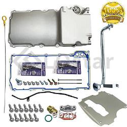 LS Swap Retrofit Oil Pan Kit withDipstick For 55-87 GM LS1 LS6 LS2 LS3 Engines