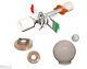 Marvy Barber Pole 2-light Conversion Kit Model Fits # 55, 66, 77 & 99 Poles